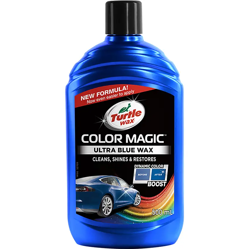 Bilvax Turtle WaxColor Magic Mörkblå 500ml
