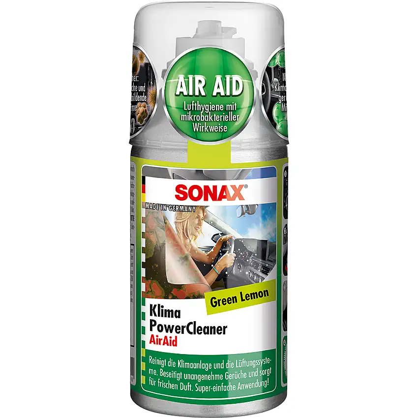 Luftfräschare SonaxCar AC Cleaner - Green Lemon