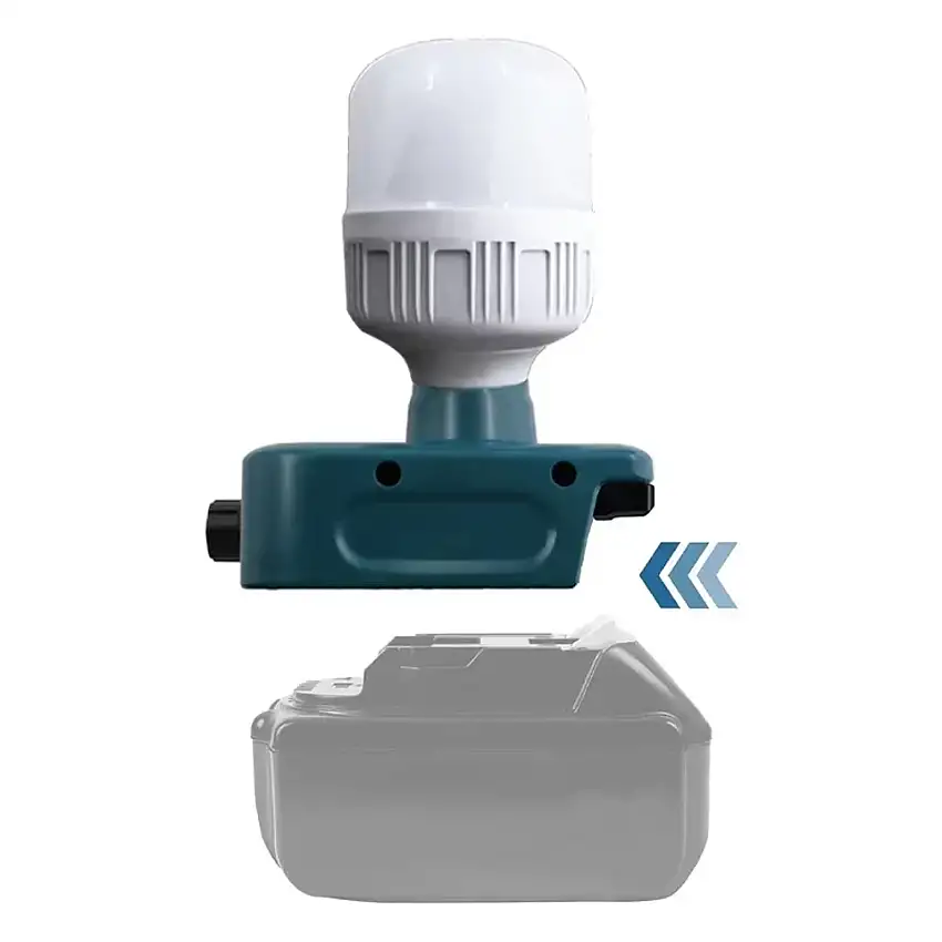 Arbetsbelysning JapcellLED 1300 Lumen för Black&Decker 18V Batteri