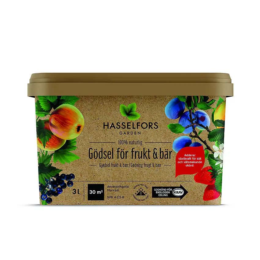 Gödsel Omnia Garden3 L För Frukt & Bär