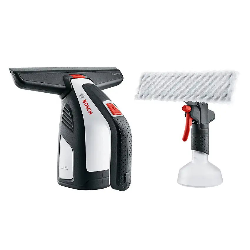 Fönstertvätt Bosch Power ToolsGlassVAC Med Batteri/Sprayflaska