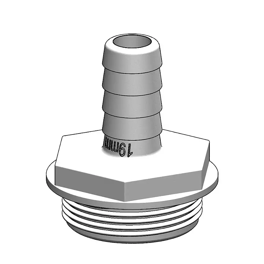 Koppling Tru-designtill Aquavalve Rak