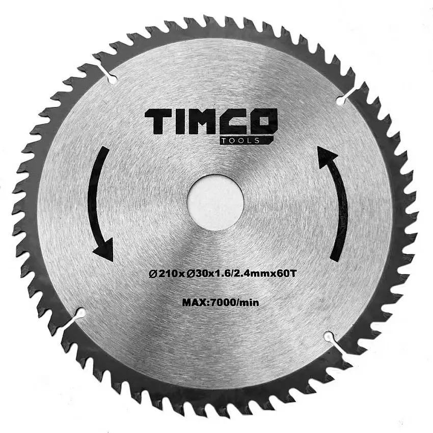 Sågblad Timco210x30 60T
