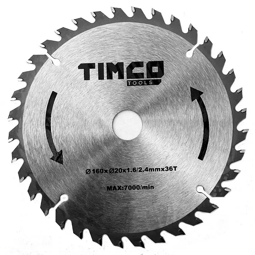 Cirkelsågblad Timco160x20 36T