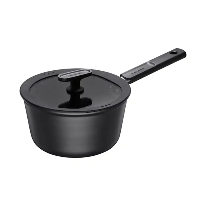 Kastrull FiskarsHard Face 2,5 L – Hållbar Kastrull med Tjock Botten och Non-stick Beläggning