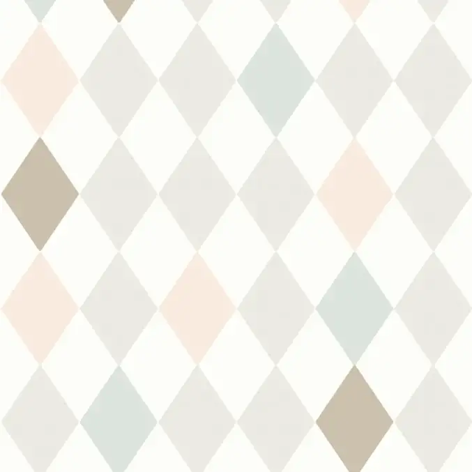 Barntapet FionaLittle World 560207 Non Woven, Mönstrad Flerfärgad