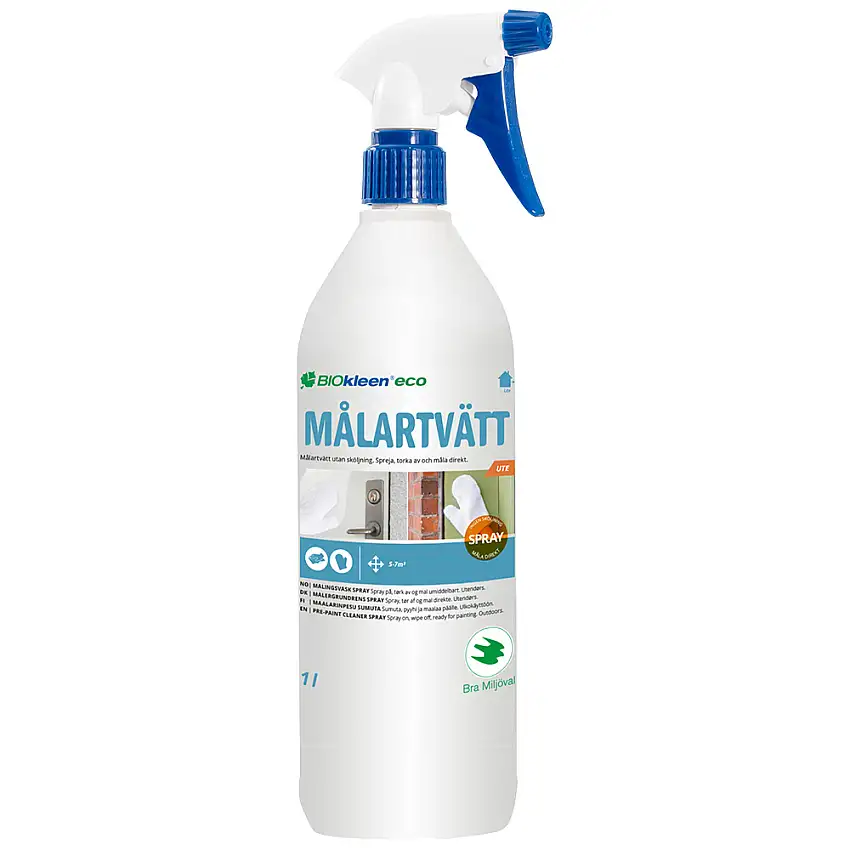 Målartvätt BiokleenECO Spray Ute 1 L