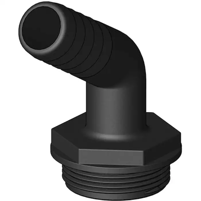 Koppling Tru-designtill Aquavale 120Svart, 25 mm
