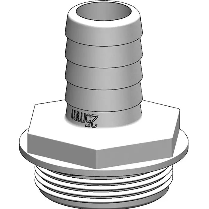 Koppling Tru-designtill Aquavalve RakVit, 25 mm