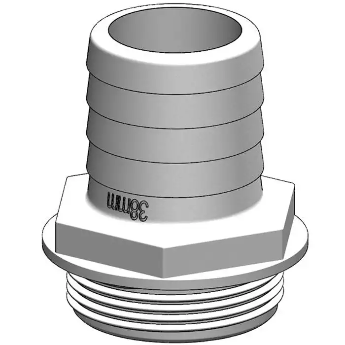 Koppling Tru-designtill Aquavalve RakVit, 38 mm