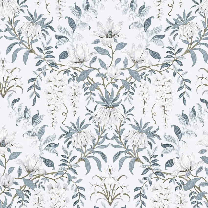 Tapet Laura AshleyParterre Off Vit& Seaspray