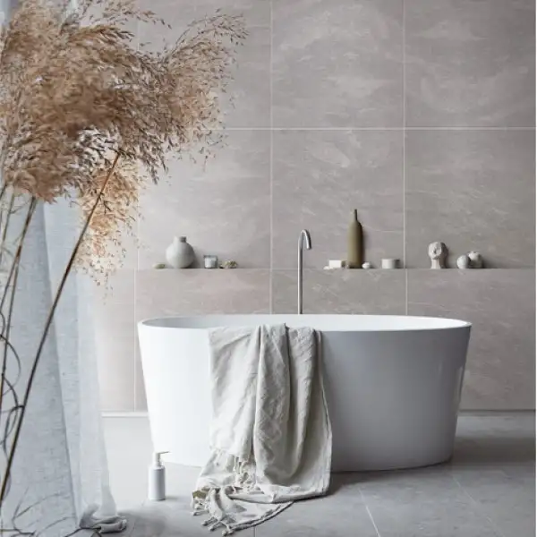 Våtrumsskiva BerryAllocWall & Water Skiffer Natur 60x60