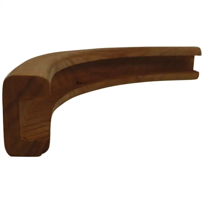 Teak RocaHörn U-list Spårbredd 16 mm