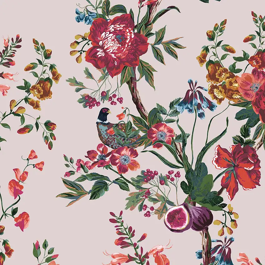 Tapet JoulesForest Chinoiserie Antique Crème