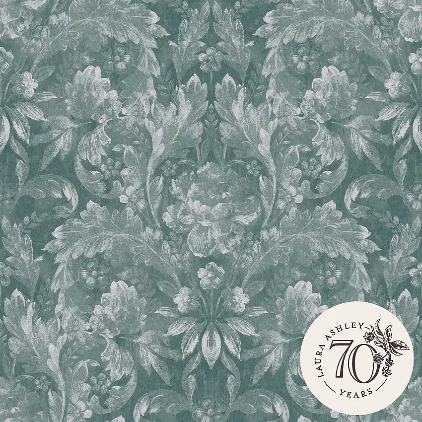 Tapet Laura AshleyApolline Jade Grön 119842