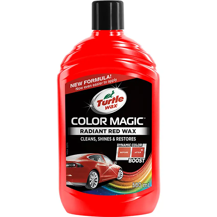 Bilvax Turtle WaxColor Magic Röd 500ml