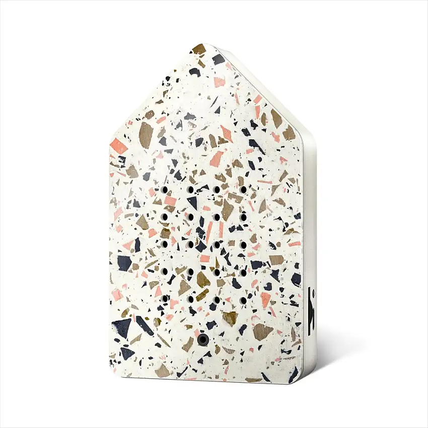 Speldosa RelaxoundBirdyboxFågelkvitter/Toffee Terrazzo
