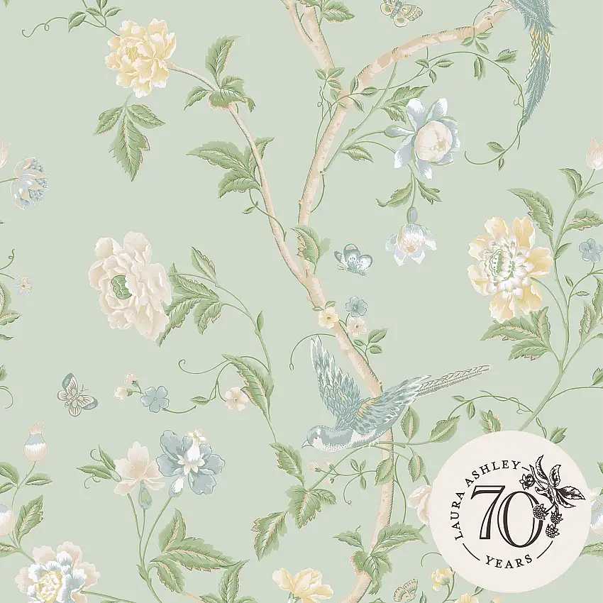Tapet Laura AshleySummer Palace Eau De Nil 121407