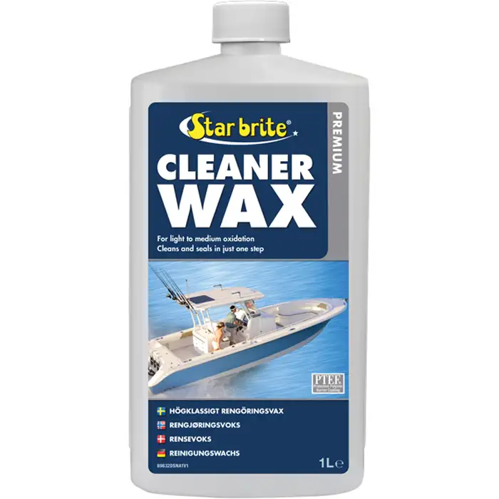 Båtrengöring Star BritePremium 1 Step Cleaner & Wax 1 L