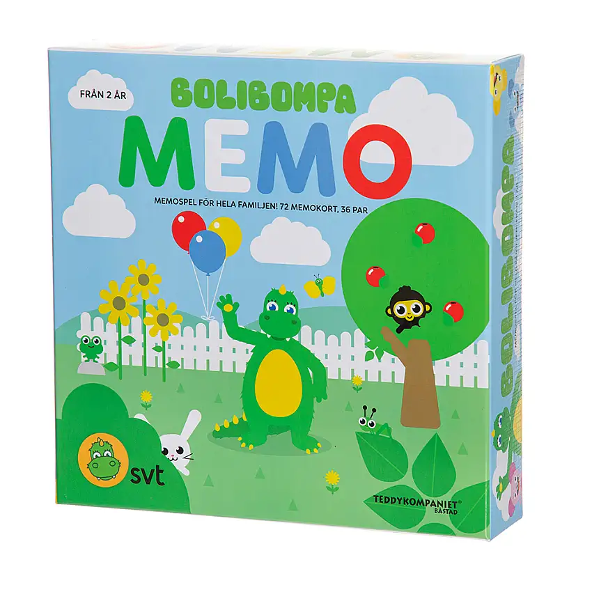Memoryspel TeddykompanietBolibompa Memo