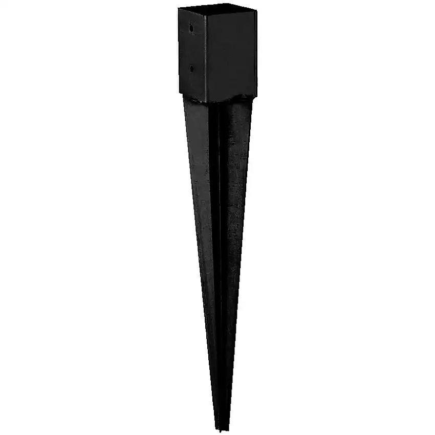 Jordankare JaboSpjut 71x71x750 mmSvart