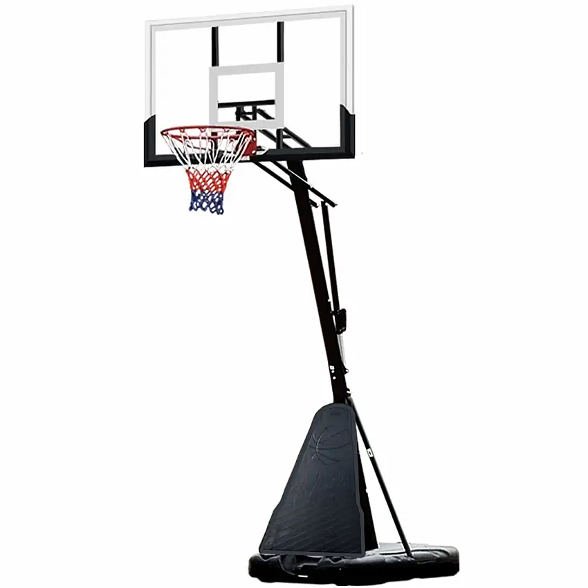 Basketställning TrekkrunnerBuzzer med Hjul & Justerbar Basketkorg 2,30-3,05m