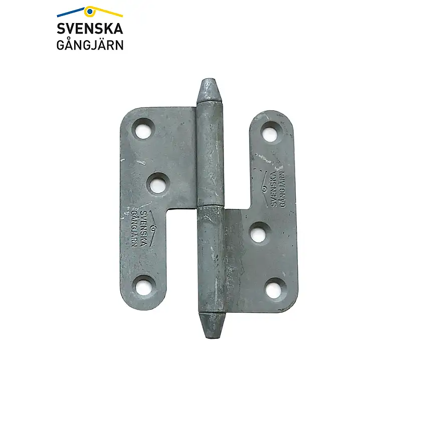 Gångjärn Leif Arvidsson1222-85Vänster, Varmförzinkat, Konisk knopp
