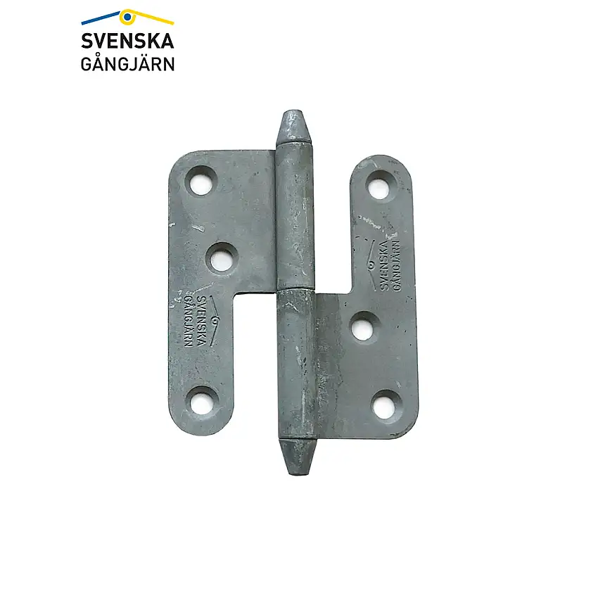 Gångjärn Leif Arvidsson1228-85Vänster, Varmförzinkat, Konisk knopp