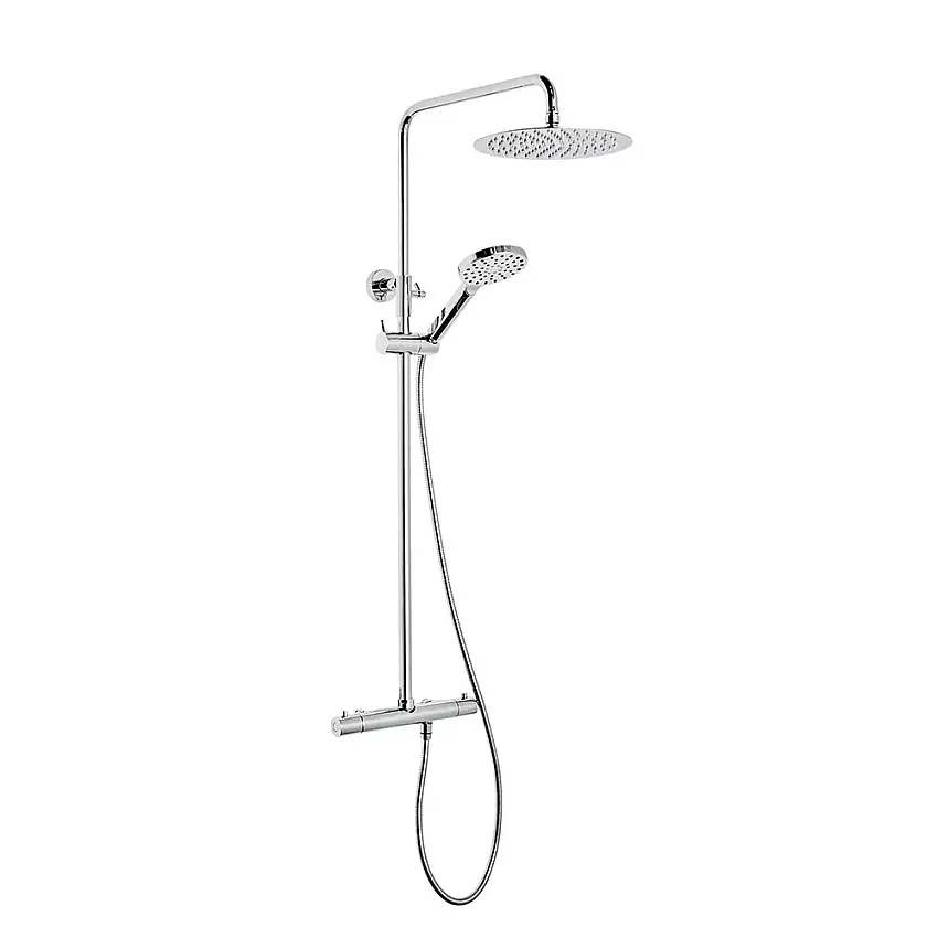 Takduschset HafaFineKrom, cc-mått: 160 mm, Duschhuvud: Ø200 mm