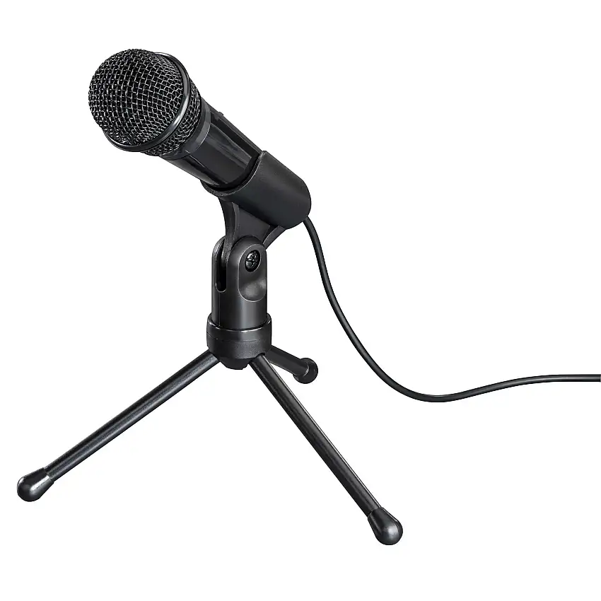Mikrofon HamaAllround Mic-P35 3,5 mm Svart