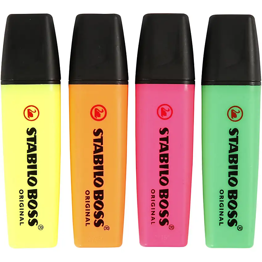 Textmarker Creativ Company4 St/1 Förp