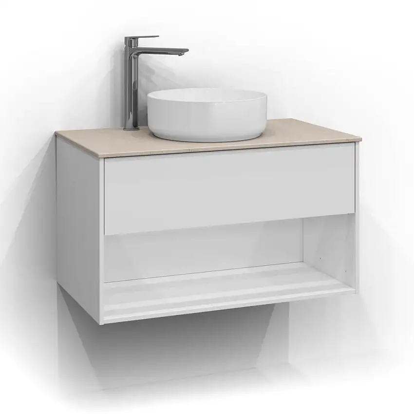 Bänkskiva SvedbergsEpos DanaeB: 810, Centrerad