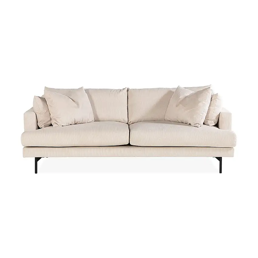 4-sitssoffa In LivingMenard ManchesterBeige/Svart