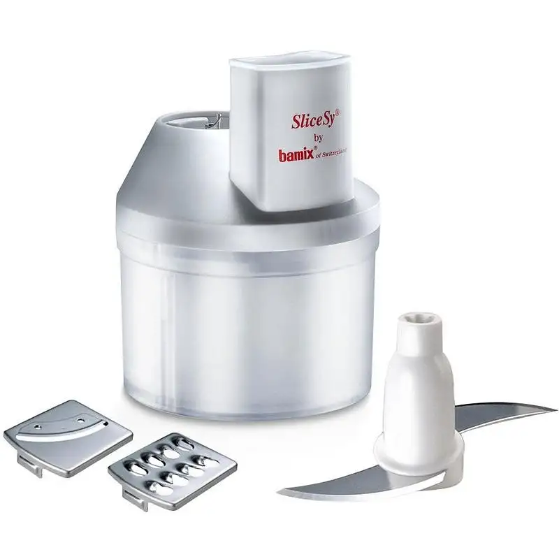 Tillbehör Stavmixer BamixSliceSy Multifunktionsmaskin Vit
