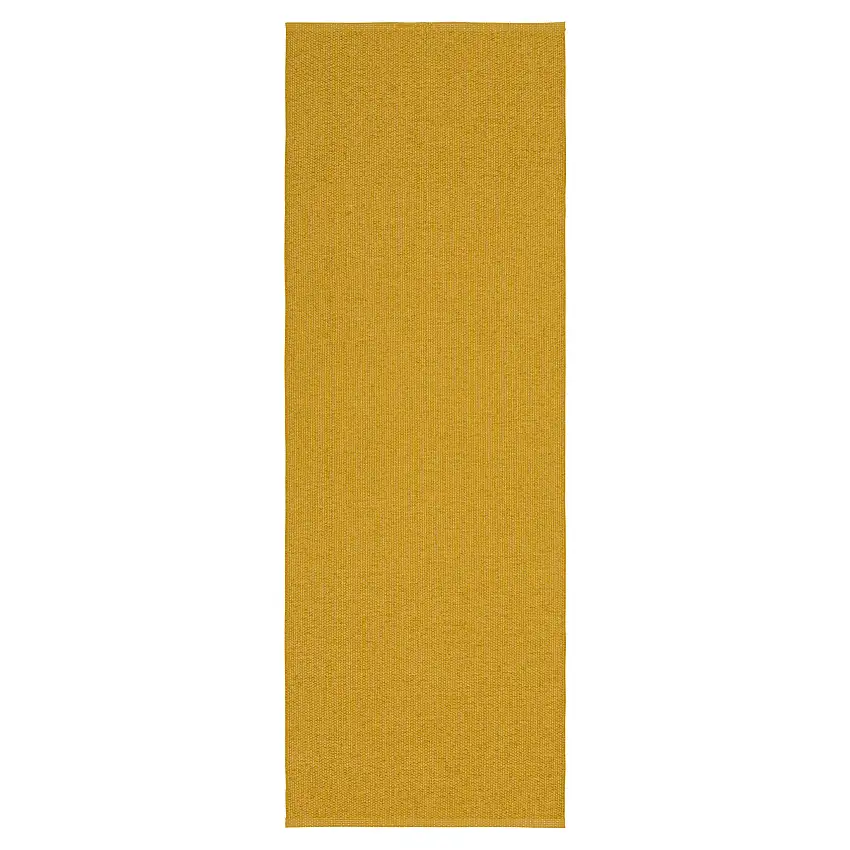 Plastmatta HorredsmattanSoloSenapsgul, 70x250 cm
