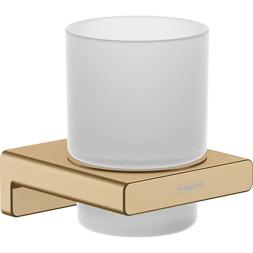 Tandborstmugg HansgroheAddStorisBorstad Brons