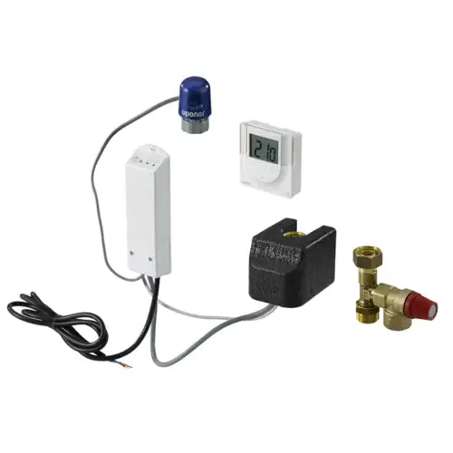 Reglerset UponorFluvia T med Elpatron Push-12-CH-X