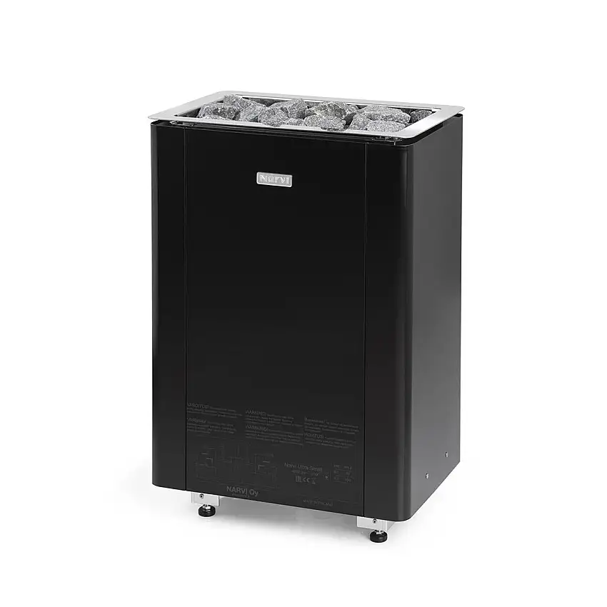 Bastuaggregat NarviUltra SmallEffekt: 6 kW, Svart