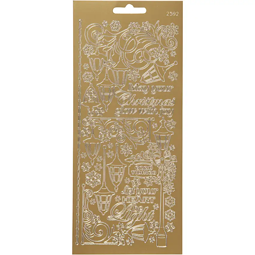 Stickers Creativ CompanyLanternor 10x23 cm 1 Ark