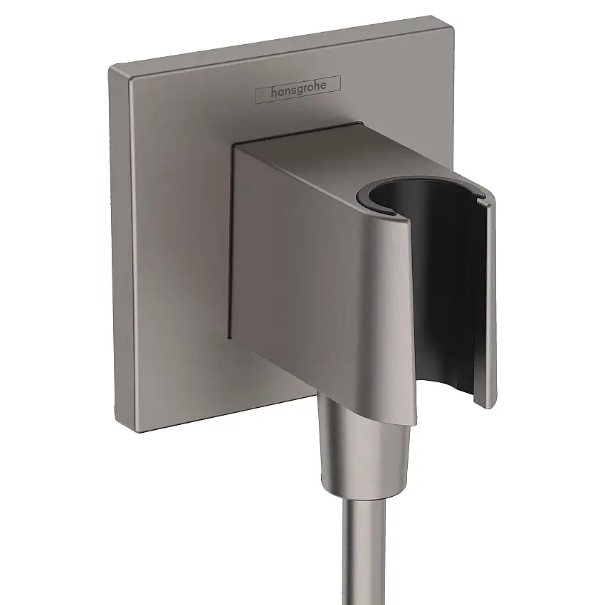 Duschhållare HansgroheFixfit Porter EBrushed Black Chrome