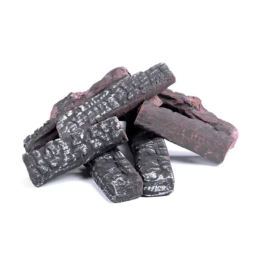 Keramisk Trä Cach Fires8-pack