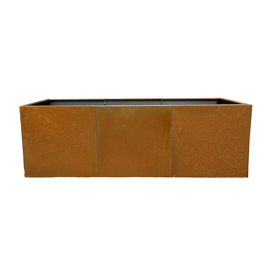 Ytterkruka RecalCortenstål Blomkruka 165x55x55 cm