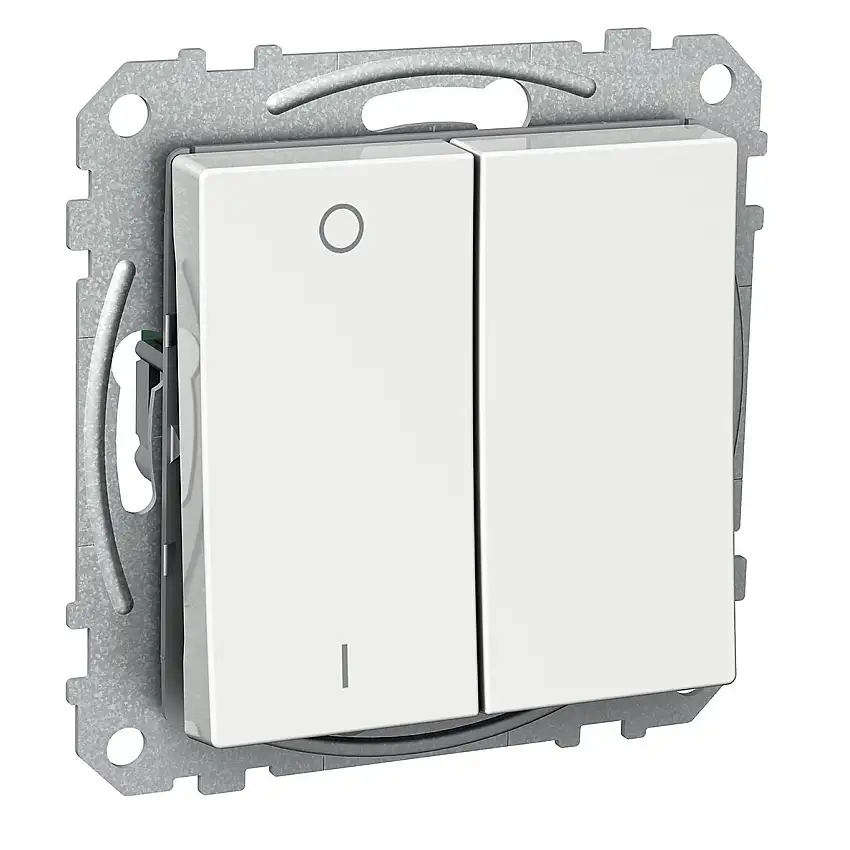 Strömbrytare Schneider ElectricExxact 2+1-pol