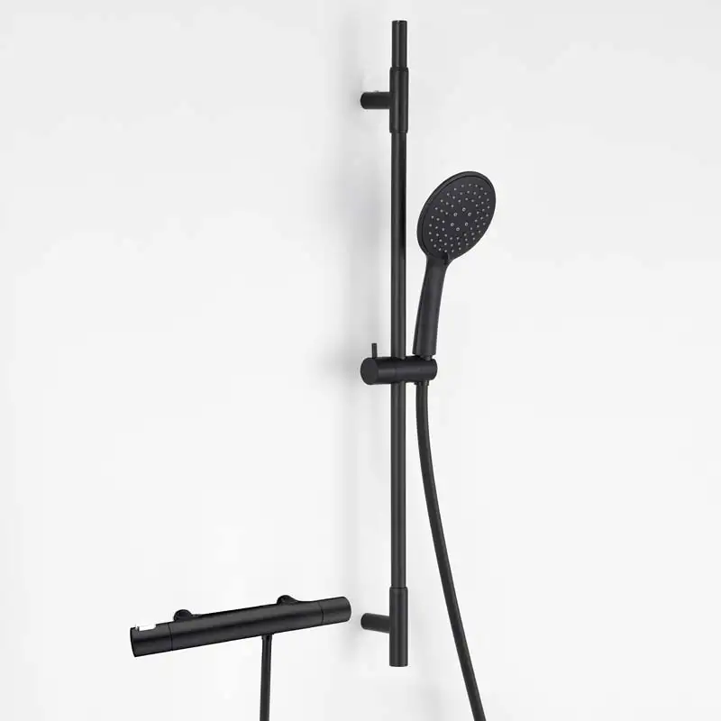 Duschset BathlifePärla/Brusa med DuschblandareSvart, 160 CC