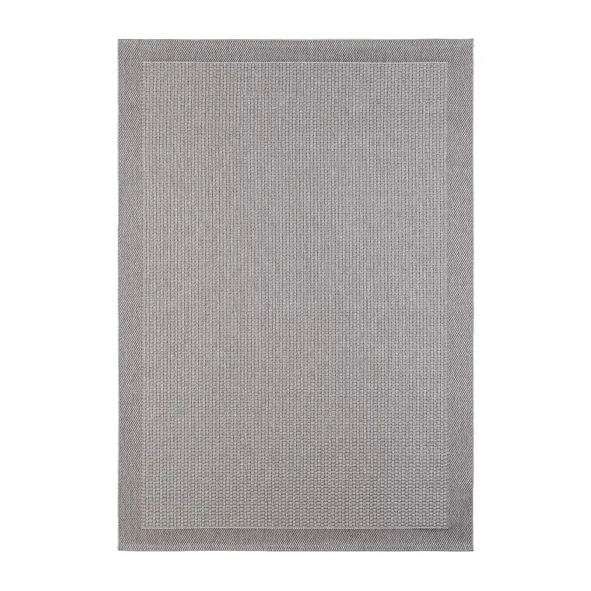 Utomhusmatta KM CarpetsMiamiGrå, 133x190 cm