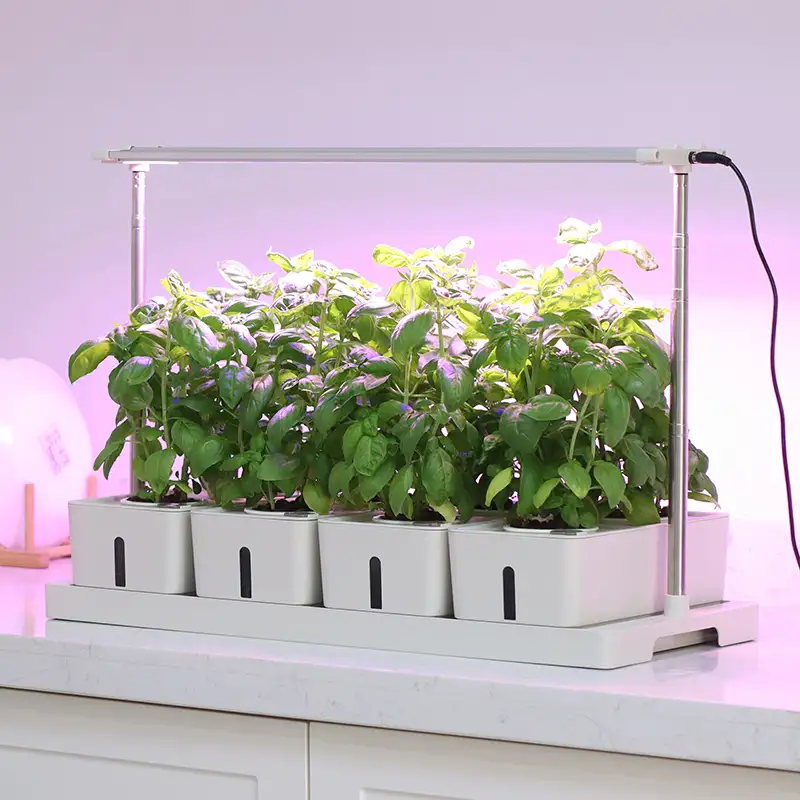 Hydroponisk Odling RobotGardenOdlingslådor Med Växtlampa & Startkit för Hemmaodling