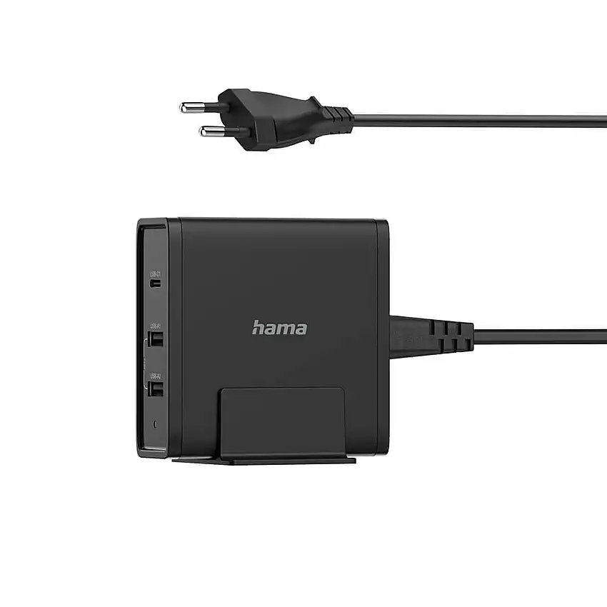 Laddstation HamaUSB 3 Ports PD 5-20V/65W