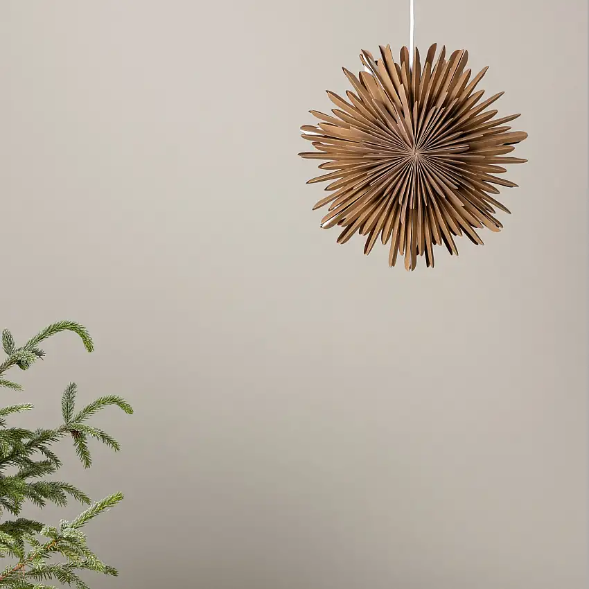 Adventsstjärna Venture HomeSälenBrun, 35 cm