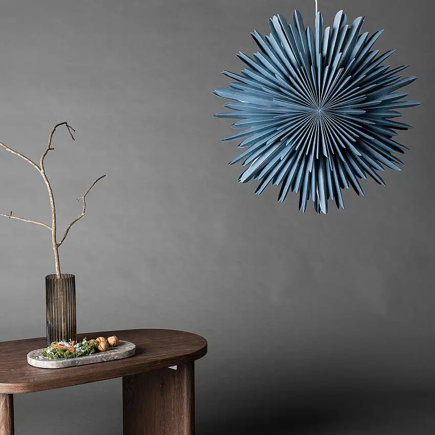 Adventsstjärna Venture HomeSälenGrå/Blå, 60 cm