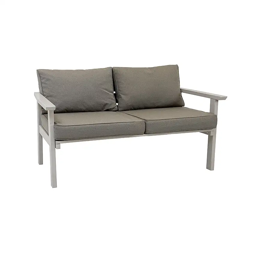 Loungesoffa Utomhus Eden WoodRansvik 2-sits inkl Dynor Greige Svensk Norrlandsfuru FSC